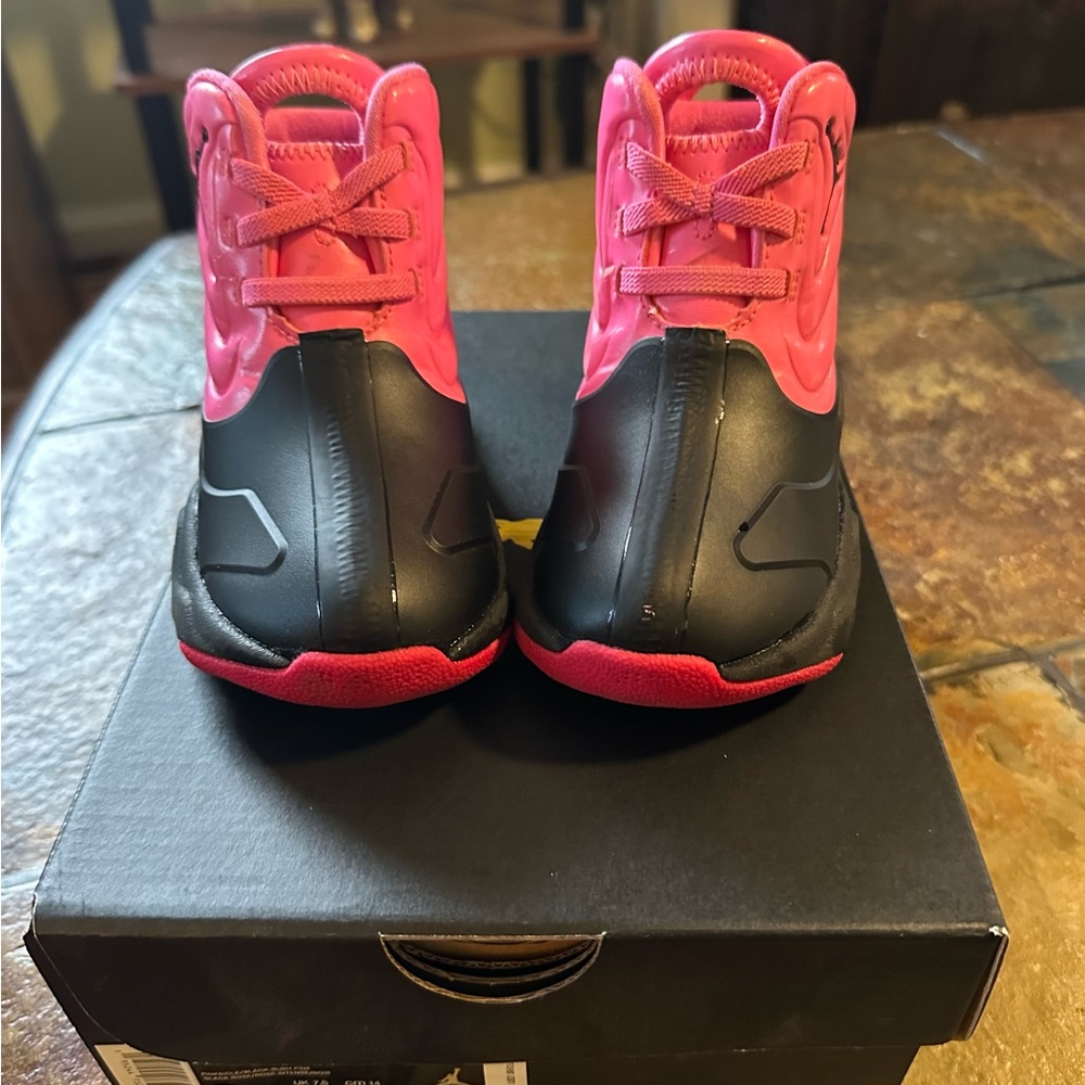 Kids Pink and Black Sneakers